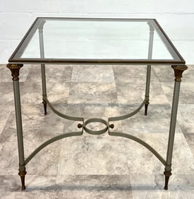 MAISON JANSEN STYLE SIDE TABLE