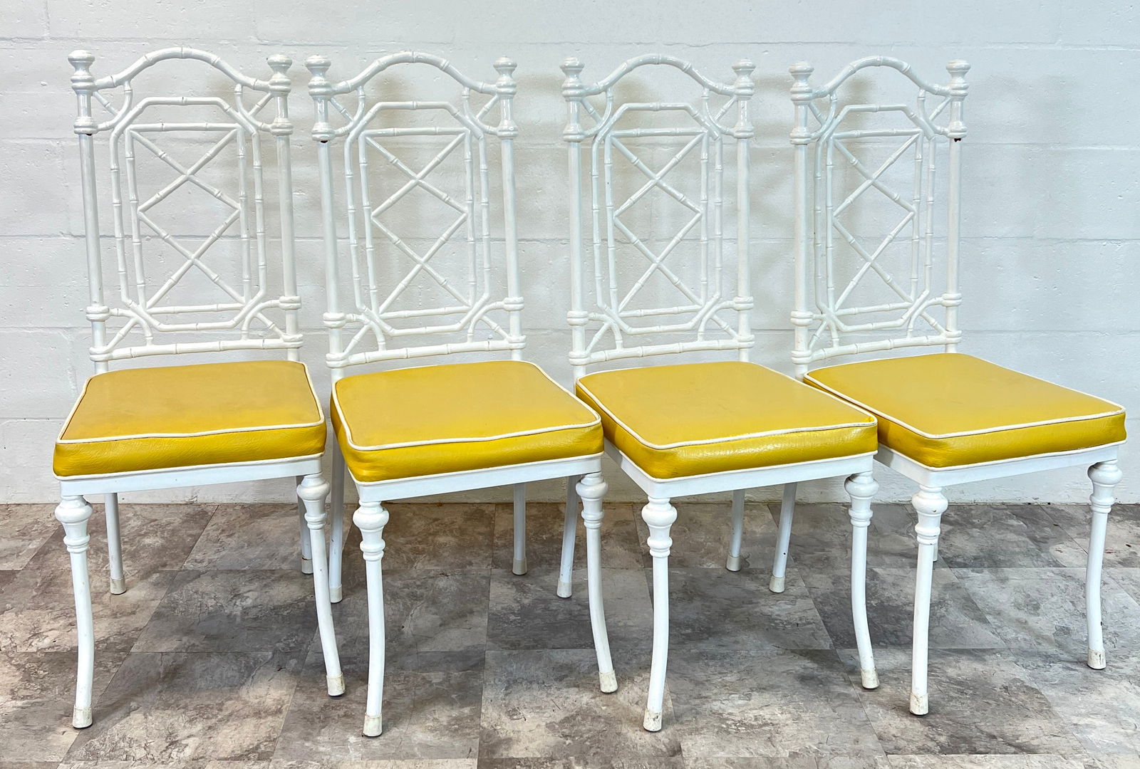 KESSLER FAUX BAMBOO DINING CHAIRS (1 of 3)