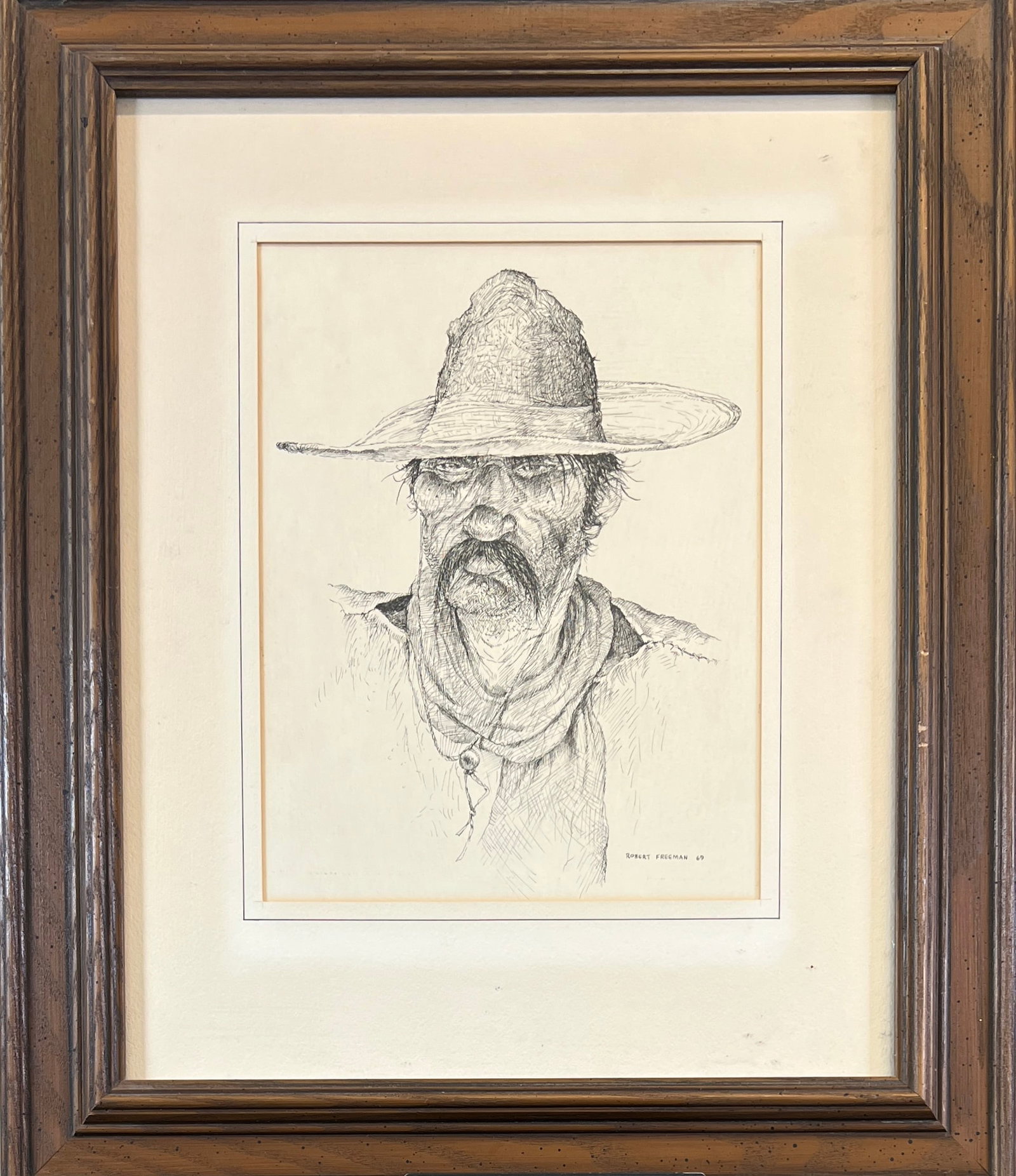 ROBERT FREEMAN - COWBOY PORTRAIT (1 of 3)