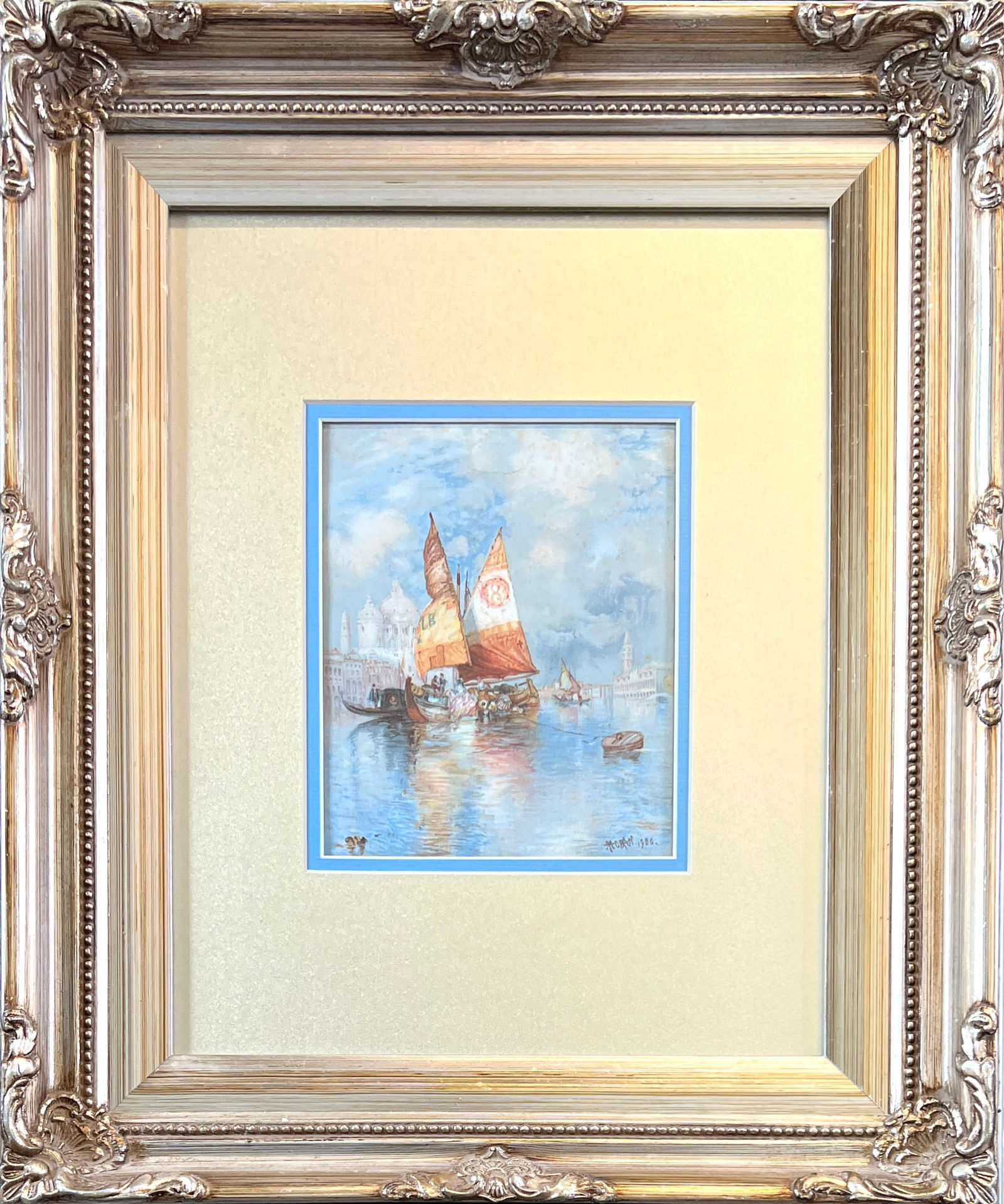 THOMAS MORAN FRAMED PRINT (1 of 3)