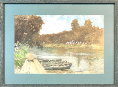 F.H. DICKINSON SMITH WATERCOLOR
