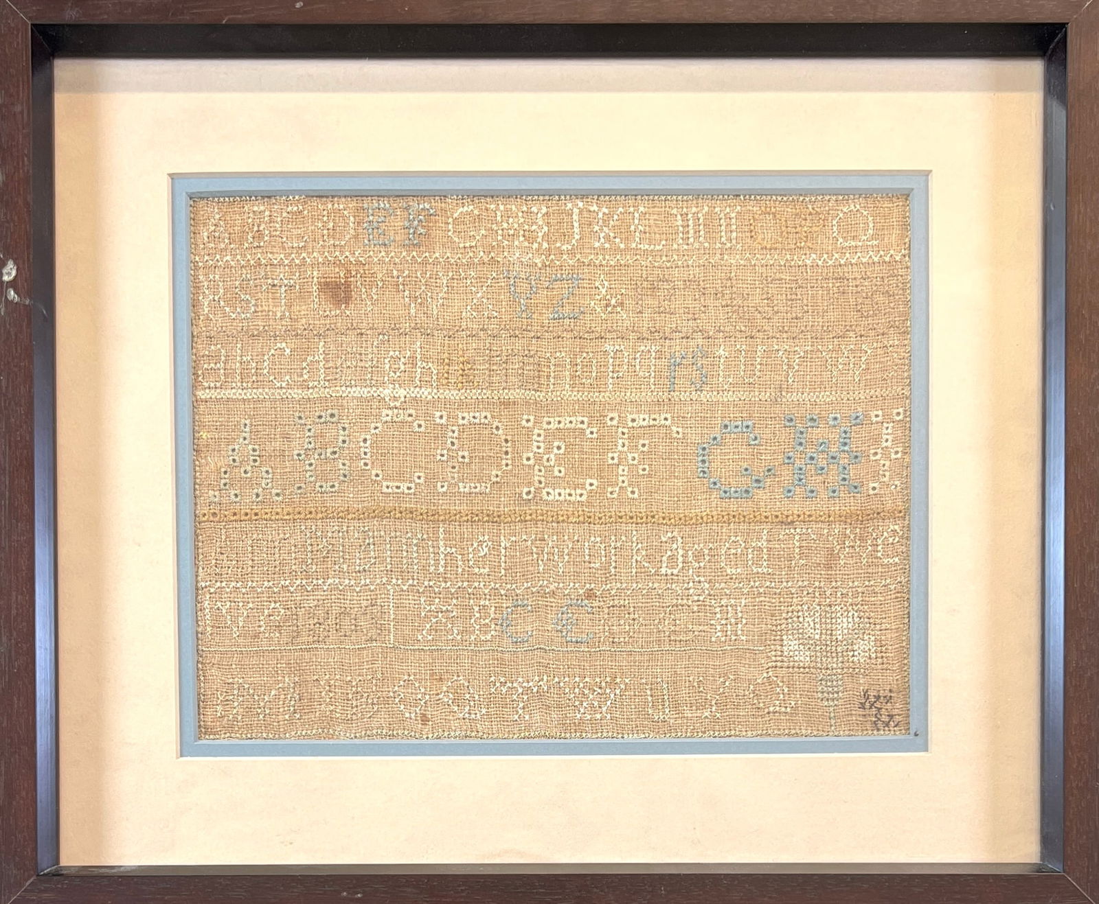 ANTIQUE SAMPLER (1 of 1)