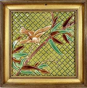 FRAMED CERAMIC ART TILE