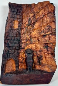 URI ROTH OLIVE WOOD SCULPTURE