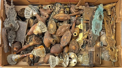 ANTIQUE DOOR HARDWARE