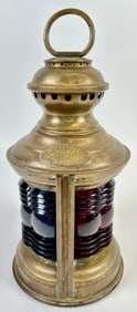 TRIPLEX NAUTICAL SIGNAL LANTERN
