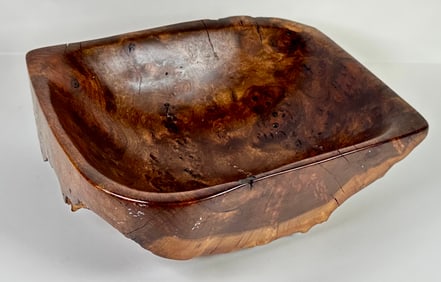 L.D. BRIGGS - WALNUT BURL BOWL