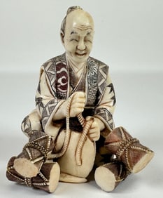 JAPANESE OKIMONO ORGANIC CARVING