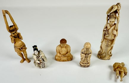 COLLECTION OF ORGANIC CARVINGS
