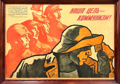 SOVIET PROPAGANDA POSTER
