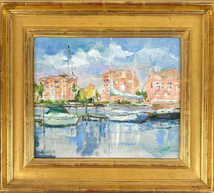 JUDY STACH GRAND HARBOR PAINTING