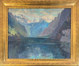 JOAN ANACKER - KONIGSSEE PAINTING