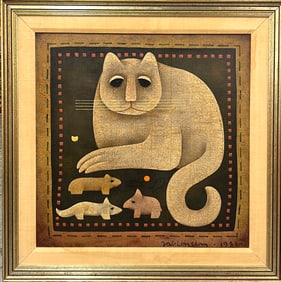 CAROL JABLONSKY - WHITE CAT - THREE FETISHES