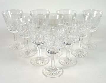 WATERFORD CRYSTAL - LISMORE CLARET STEMS