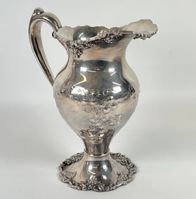 E.G. WEBSTER & CO. SILVER PLATE PITCHER