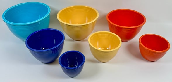 HOMER LAUGHLIN - FIESTA NEST OF BOWLS