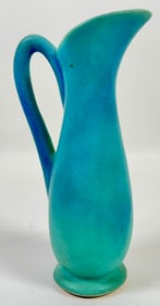 VAN BRIGGLE POTTERY PITCHER EWER