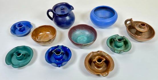 GORDY - GEORGIA ART POTTERY GROUPING