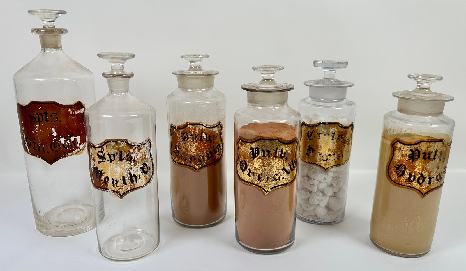 ANTIQUE APOTHECARY BOTTLES (1 of 1)