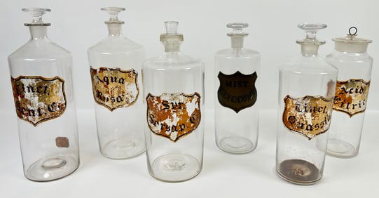 ANTIQUE APOTHECARY BOTTLES
