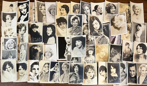 HOLLYWOOD FILM SILENT ERA STUDIO FAN PUBLICITY PHOTOS