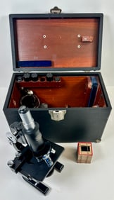 SPENCER MONOCULAR MICROSCOPE