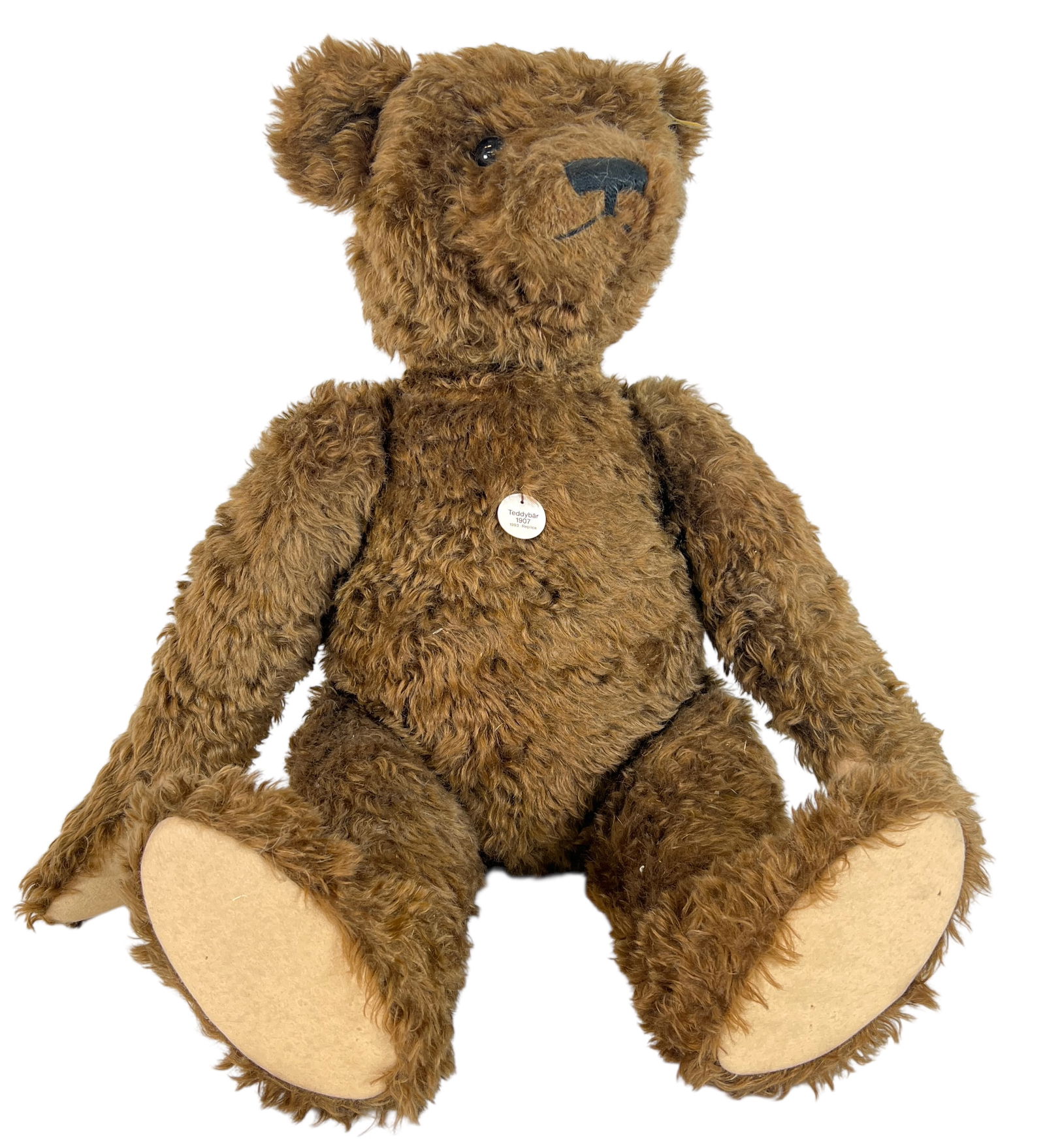 シュタイフ　steiff 1904レプリカ　Barle 35PB 超美品 Steiff Teddy Bear 35PB 1904 Baerle true replica 1992 made