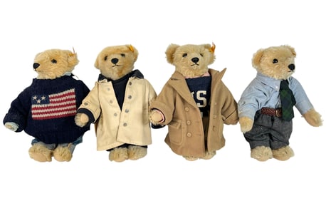 STEIFF POLO TEDDY BEARS