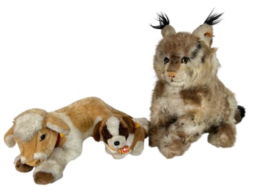 STEIFF PLUSH TOY GROUPING