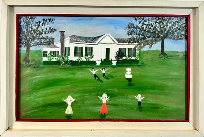 HELEN PICKLE FOLK ART PAINTING