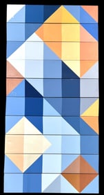SHARON KATZ CRAFTON SEGMENTED ARTWORK