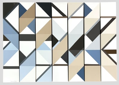 SHARON KATZ CRAFTON SEGMENTED ARTWORK