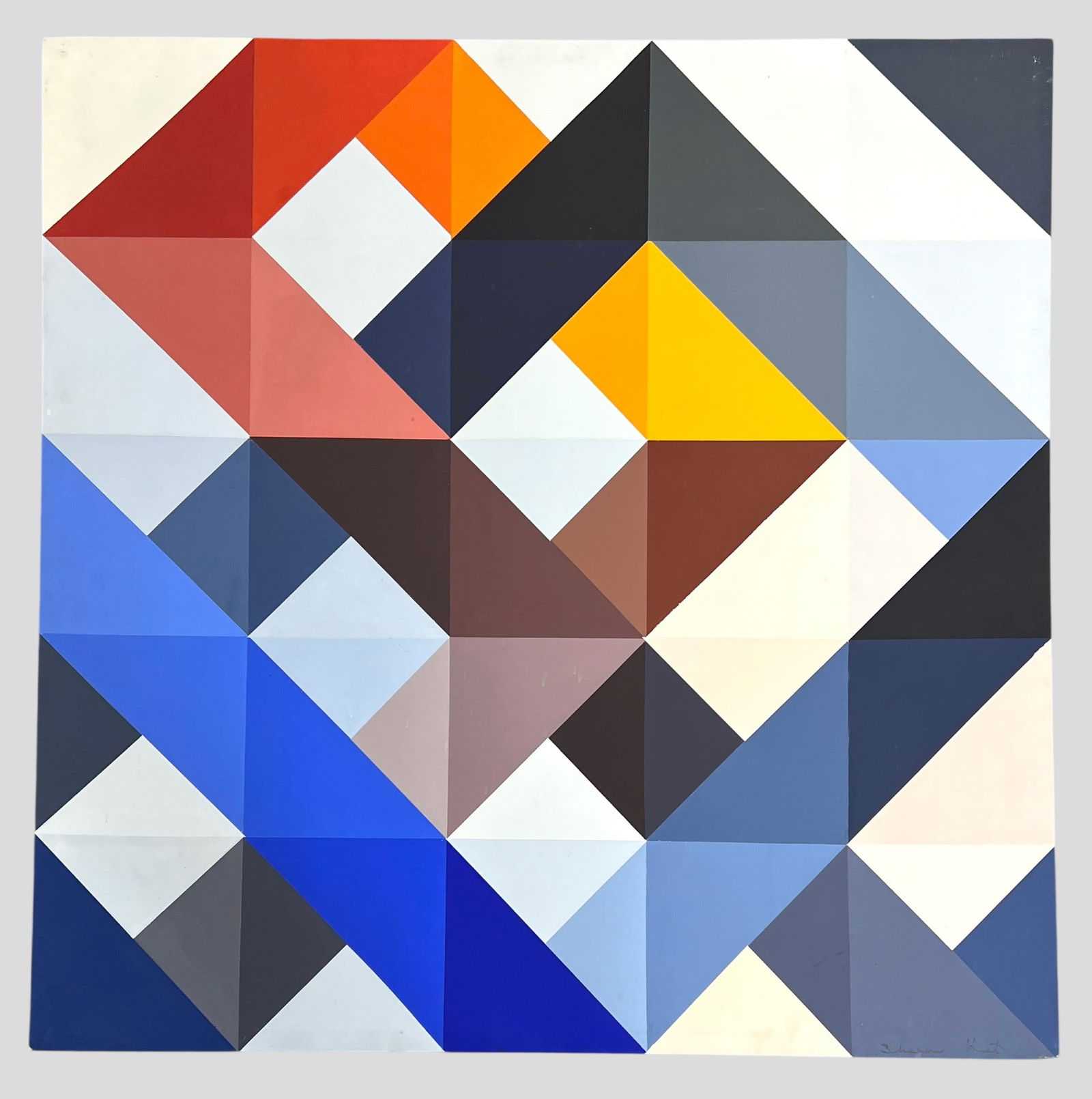 SHARON KATZ CRAFTON ABSTRACT PAINTING (1 of 2)