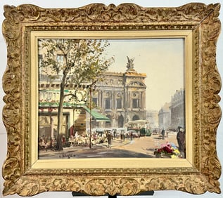 CONSTANTINE KLUGE PARISIAN PAINTING