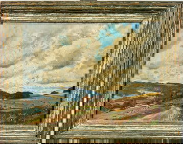 ELIOT CANDEE CLARK PAINTING - THE ROAD TO EDEN VALLEY