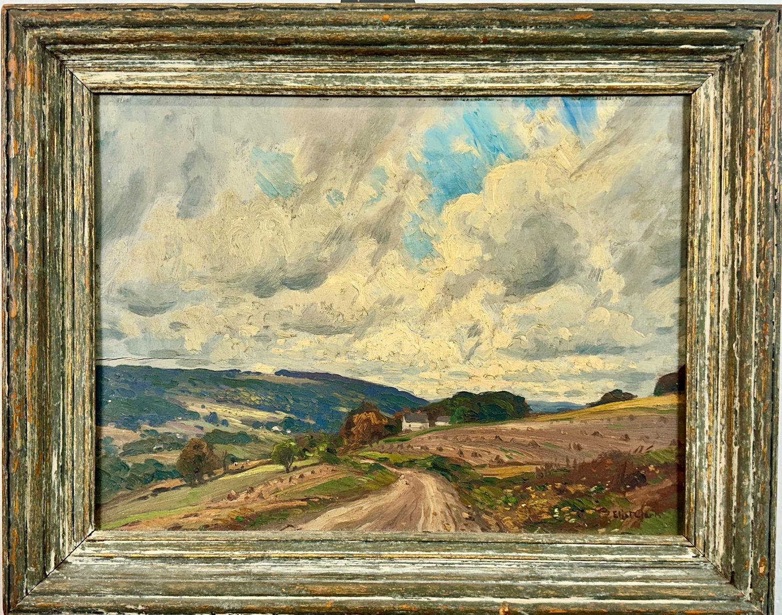 ELIOT CANDEE CLARK PAINTING - THE ROAD TO EDEN VALLEY (1 of 5)