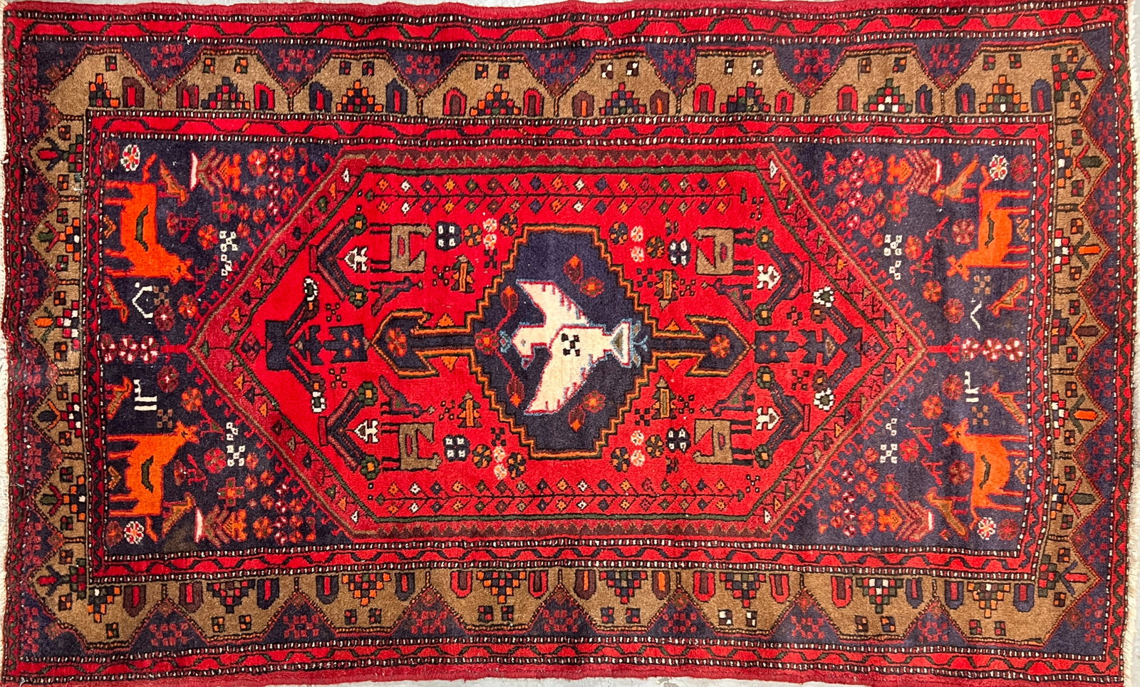 PERSIAN ZANJAN TRIBAL CARPET (1 of 2)