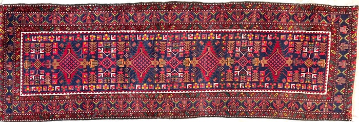 TURKISH OUSHAK RUNNER CARPET
