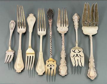 STERLING SILVER FORKS