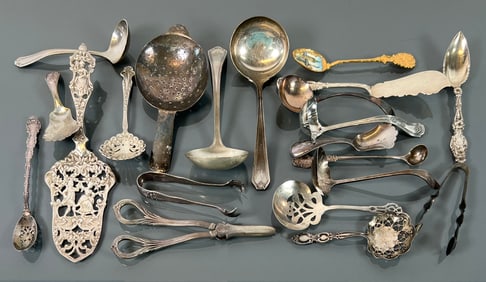 STERLING SILVER SERVING ITEMS