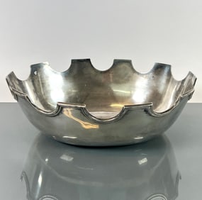 TIFFANY & CO. STERLING SILVER MONTEITH BOWL