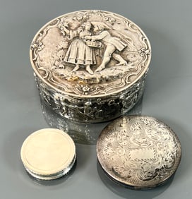STERLING SILVER LADIES DRESSER ITEMS