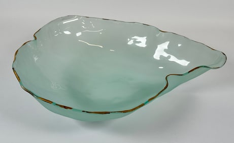 ANNIE (ATTR.) GLASS - ART GLASS BOWL
