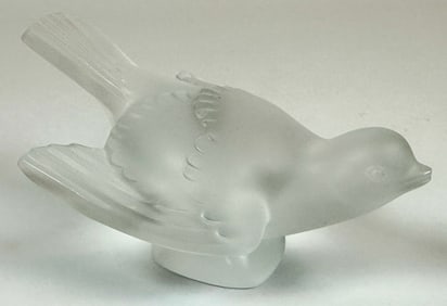 LALIQUE ART GLASS DOVE