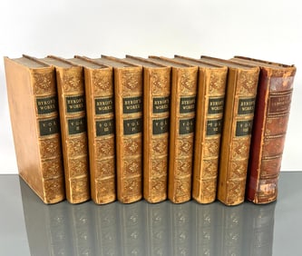 BYRON'S WORKS - DAVID COPPERFIELD - ANTIQUE BOOKS