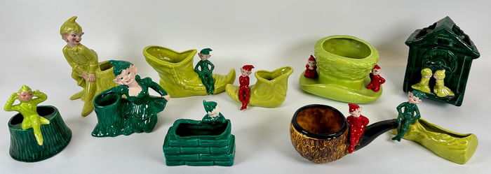 GILNER POTTERY PIXIE WARES