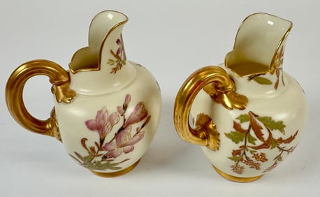 ROYAL WORCESTER PORCELAIN PITCHERS