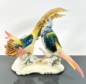 KARL ENS. FIGURAL PHEASANTS