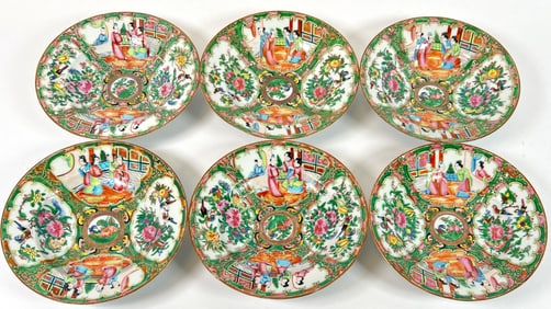 CHINESE FAMILLE ROSE BALUSTER VASES