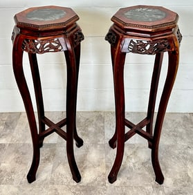 PAIR OF FERN STANDS